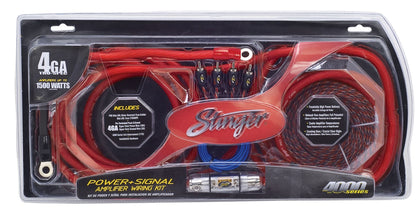 Stinger OFC 4-Gauge Amp Wiring Kit