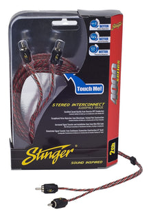 Stinger 4000 Series 2-Channel RCA Cable (3 ft)