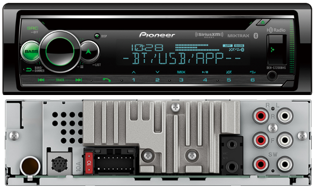Pioneer DEH-S7200BHS Bluetooth HD Radio CD Receiver