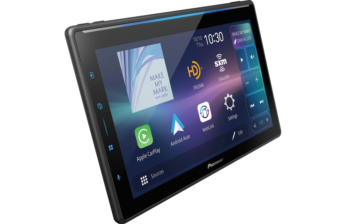 Pioneer DMH-WT6000NEX 10.1″ Floating Wireless CarPlay & Android Auto